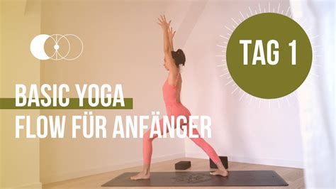 Basic Yoga Flow FÜr AnfÄnger Tag 1 Arambha“ Youtube