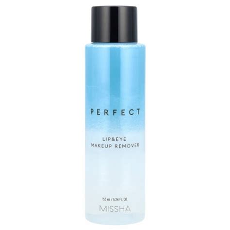 Missha Perfect Lip & Eye Makeup Remover - 5.24 fl oz (155 ml), 5.24 fl ...