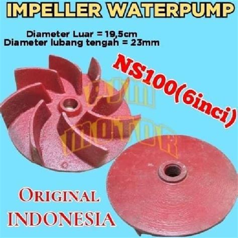 Jual Ns Impeller Kipas Pompa Air Irigasi Sawah Ns Inci Pompa