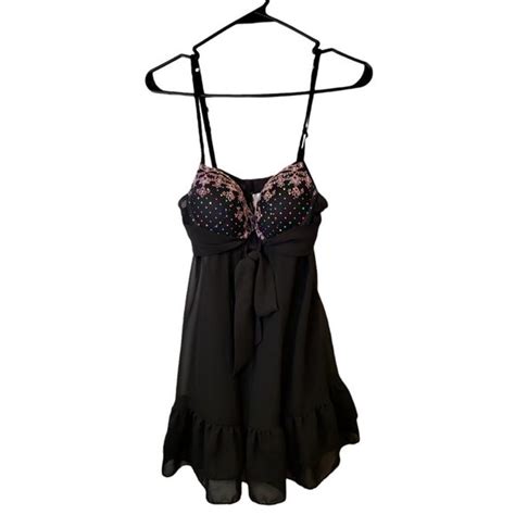 Inner Secrets Intimates Sleepwear Inner Secrets Medium Womens Top Lingerie Babydoll Sheer