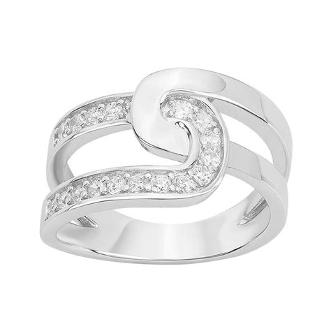 Bague Femme Edora Argent 925 1000 Et Oxydes Bagues Femmes Edora