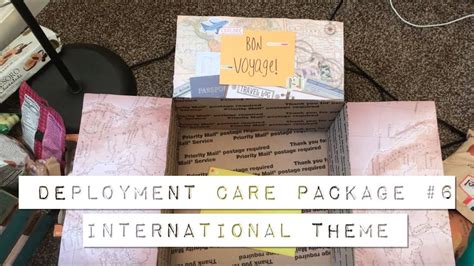 Deployment Care Package 6 International Travel Youtube