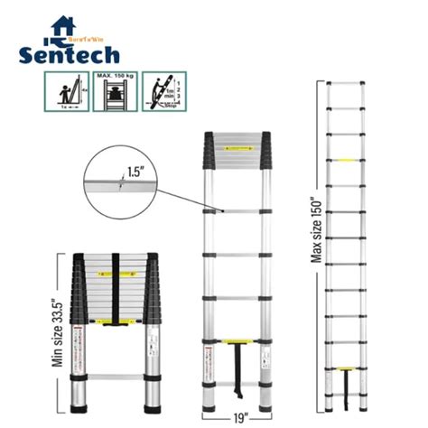 Soft Close Telescopic Ladder En131