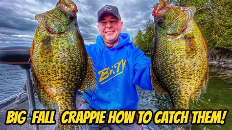 BIG FALL CRAPPIE- How To Find & Catch them! - YouTube