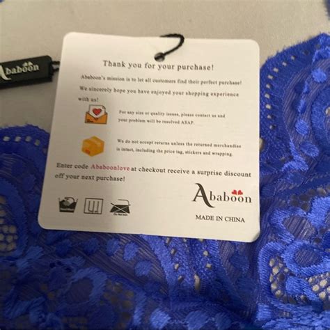 Ababoon Intimates Sleepwear Nwt Ababoon Sexy Two Piece Royal Blue High Waisted Lingerie