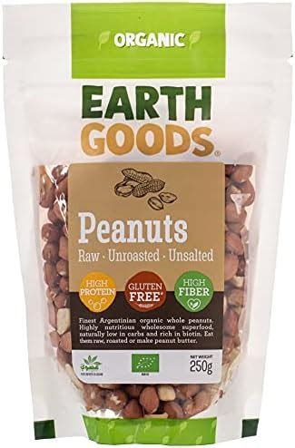 Earth Goods Organic Argentinian Peanuts Gf 250G Price In UAE Amazon