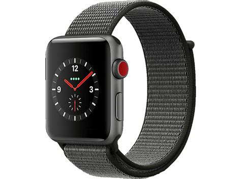 APPLE Watch Series 3 (GPS + Cellular) 42 mm Smartwatch Aluminium ...
