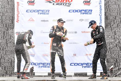 Linus Lundqvist Wins Indy Lights Finale In Wet Weather Masterclass