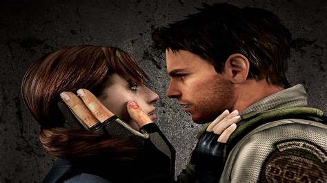 Chris Redfield X Jill Valentine Moment Resident Evilbiohazard Youtube