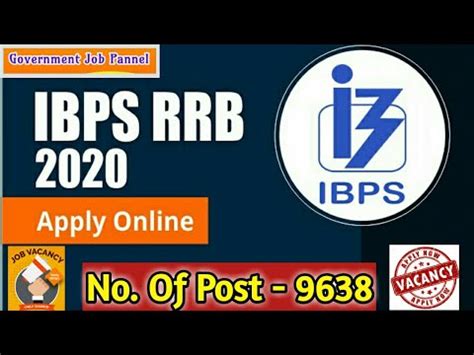 IBPS CRP RRB IX RECRUITMENT 2020 BANKING JOBS Bank Vacancy 2020