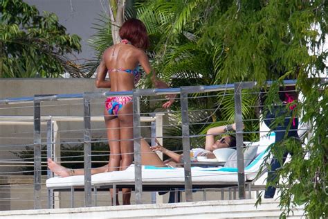 RIHANNA In Bikini In Barbados 12 27 2015 HawtCelebs