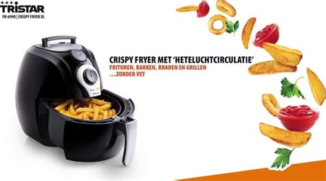 Tristar Airfryer Xl Fr Heteluchtfriteuse Liter Geschikt