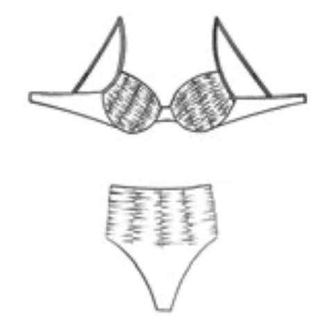 Bad Strand Roidal Bikini Violetta Effen Blauw Italian Design Fashion Beauty