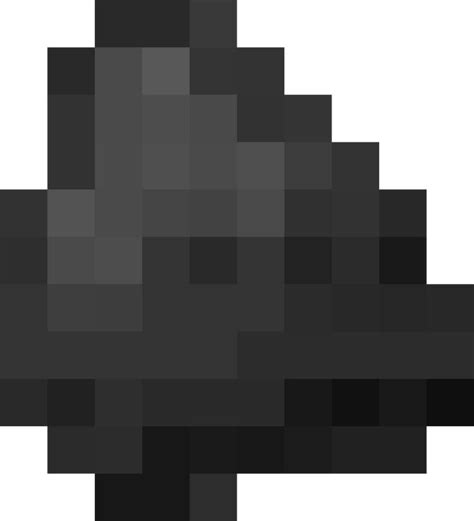 minecraft coal pixel art