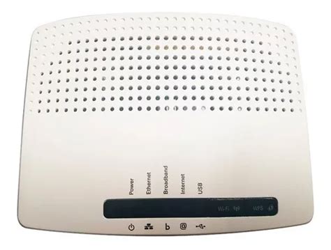 M Dem Router Con Wifi Technicolor Tg V Blanco