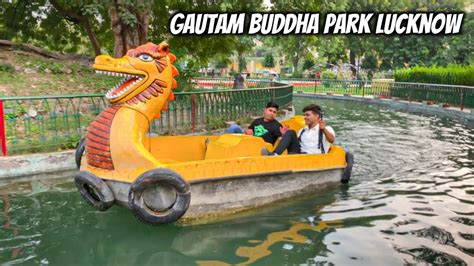 Gautam Buddha Park In Lucknow Drone Shots Abhay Verma Youtube