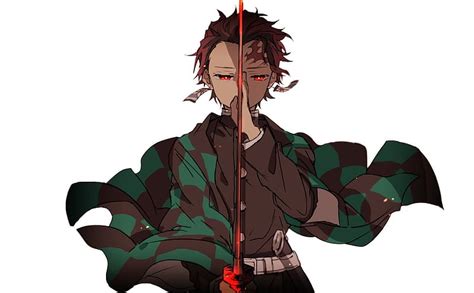 Anime Sword Demon Slayer Kimetsu No Yaiba Tanjiro Kamado Hd