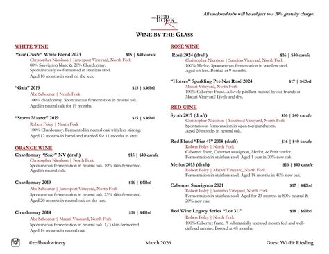 Drink — The Red Hook Winery