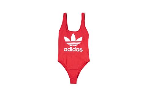 Adidas Originals Trefoil Swimsuit Core Pink Hypebae