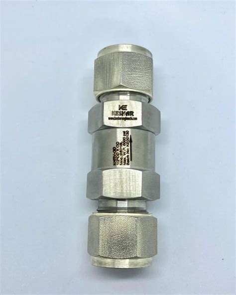 Stainless Steel Check Valve Tube At ₹ 980 In Gandhinagar Id