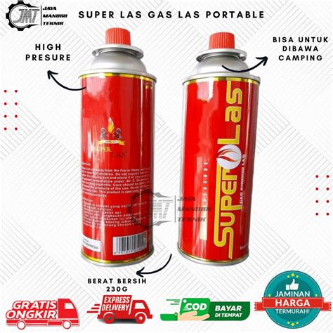 Jual GAS KALENG SUPER LAS GAS KOMPOR PORTEBEL GAS KALENG MINI GAS