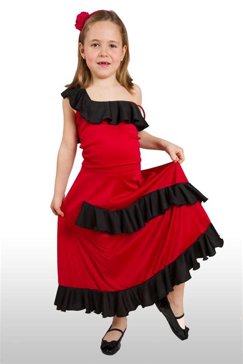 Cute Kids Flamenco Costumes Fancy Dress For Kids Flamenco Dress