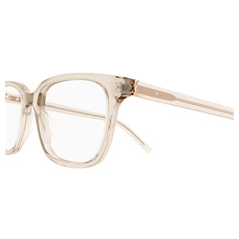 Saint Laurent SL M110 007 Nude Eyeglasses Woman