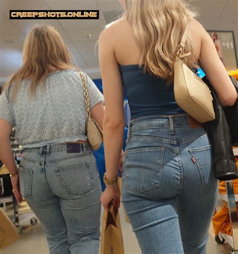 Jeans Girl Candid Ass Beauty Creepshots