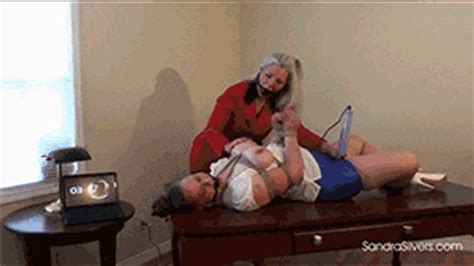 Sandra Silvers Please Tie Me Up Darla Crane SandraClothed FemaleNude Female MILF Bound