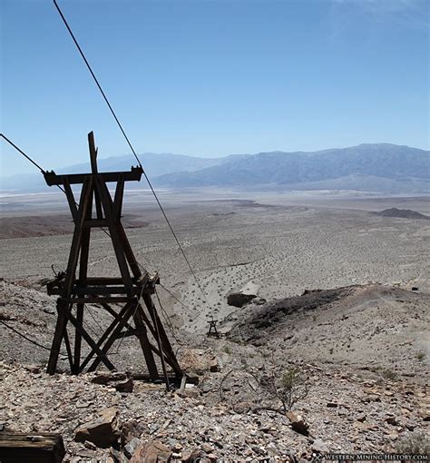 Aerial Tram Tower At The Keane Wonder Mine Western Mining History