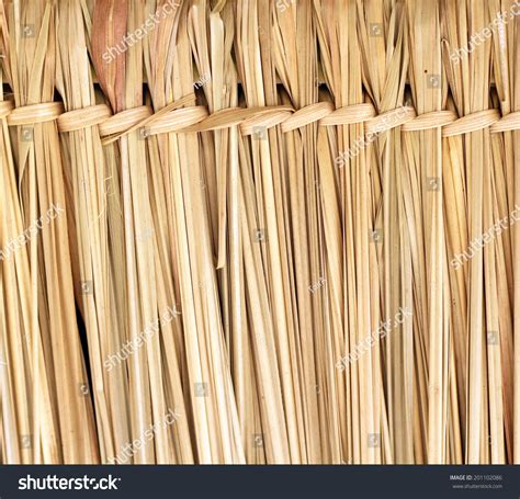 Straw Roof Texture Stock Photo 201102086 Shutterstock