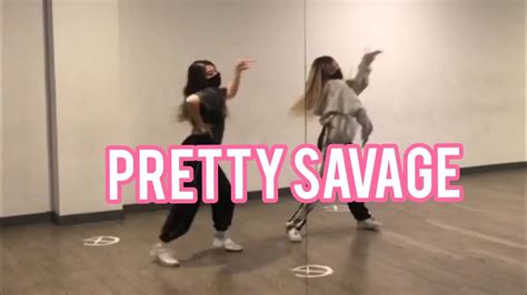 Blackpink Pretty Savage Choreography Youtube