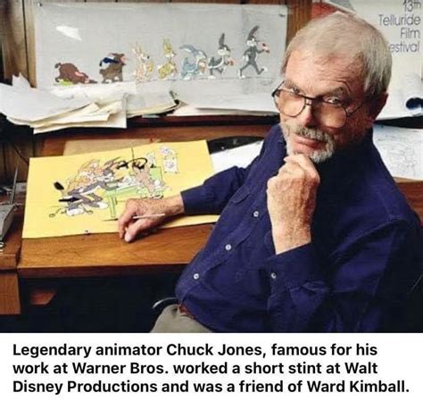 Famed animator Chuck... - It All Started With Walt Disney | Facebook