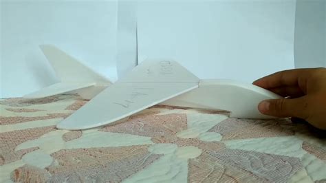 Планер "Стрела" из пенопласта своими руками. - YouTube