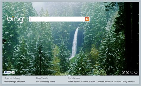 bing homepage   great everyday    great today