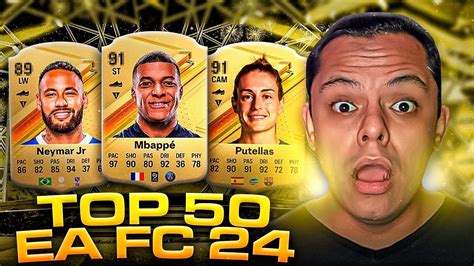 FC 24 L VAZOU TOP 50 JOGADORES DO EA FC 24 L DantheBNN L YouTube