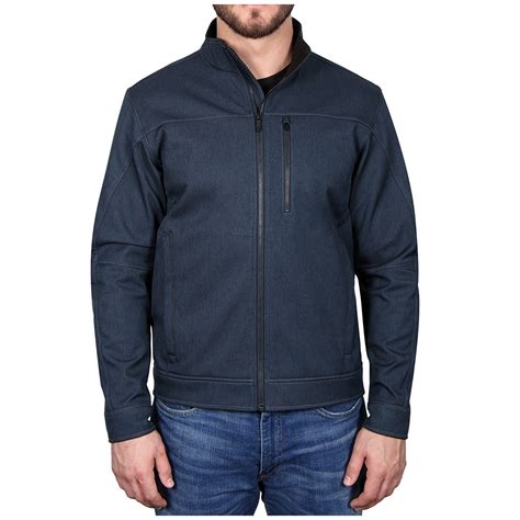 Kirkland Signature Mens Soft Shell Jacket Navy Costco