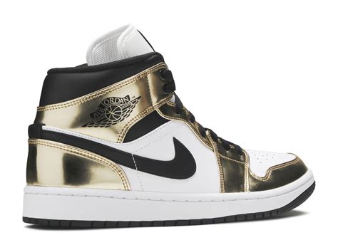 Air Jordan 1 Mid Se Metallic Gold Air Jordan Dc1419 700