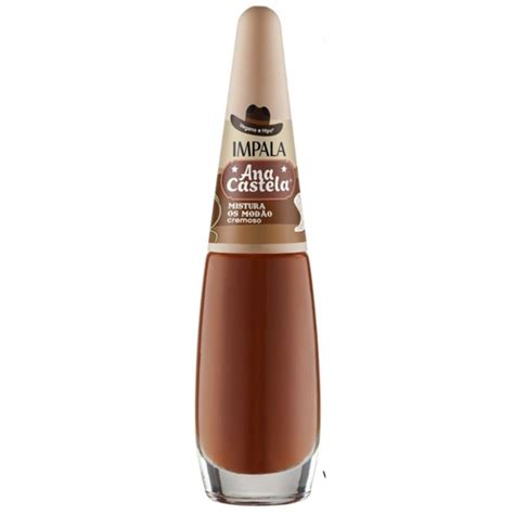 Esmalte Impala 7 5Ml Coleçao Ana Castela Mistura os modão Nosso Pão