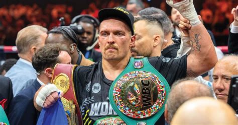 oleksandr usyk backs  heavyweight champion  regain title