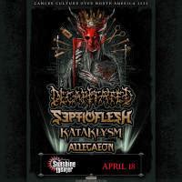 Decapitated Septicflesh Kataklysm Allegaeon Cancer Culture Over