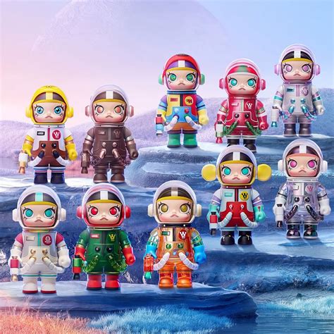 Mega 100% Space Molly Blindbox Series by Kenny Wong x Pop Mart - Vinyl
