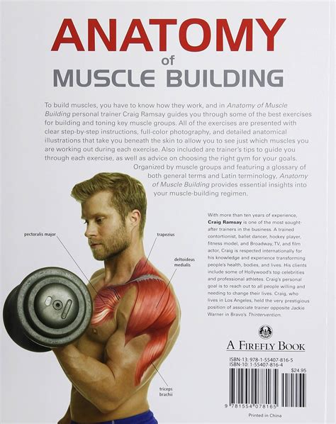 Anatomy Of Muscle Building Book Fitbiz Buy Online Or In Store