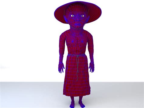 Cartoon Man 3d Model Turbosquid 1379105