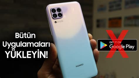 Huawei P Lite A Nas L Uygulama Y Klenir Olmayan Uygulamalar Youtube