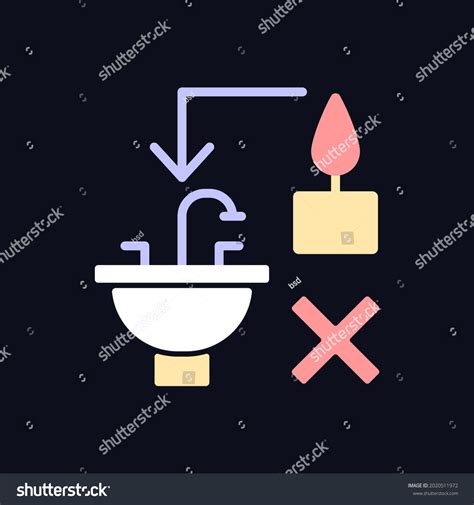 Never Throw Hot Wax Down Sink Stock Vector Royalty Free Shutterstock