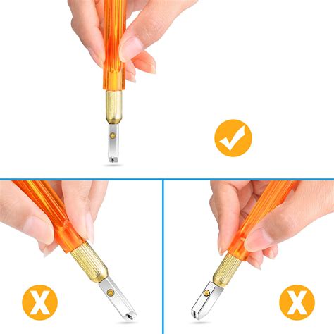 Professional Diamond Tip Glass Cutter Tungsten Carbide Precision