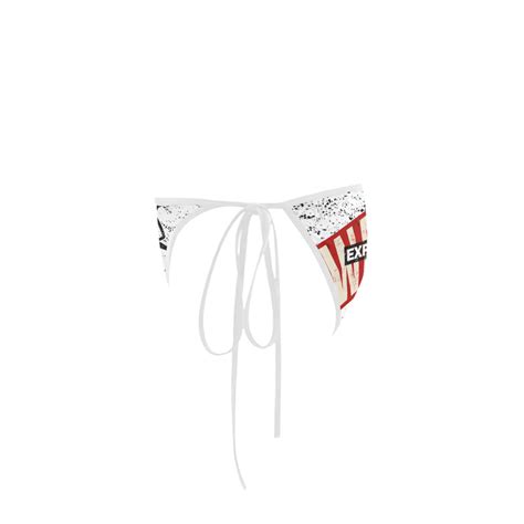 Expli Bikini White Wht Custom Bikini Swimsuit Bottom Id D