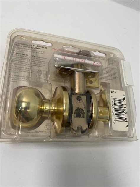 New In Box: Kwikset Keyed Entry Door Knobs Replacement #17470