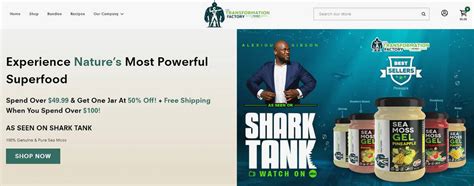 Sea Moss Gel by The Transformation Factory Review - Shark Tank ...